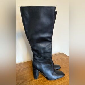 Steve Madden Black Heeled Boots